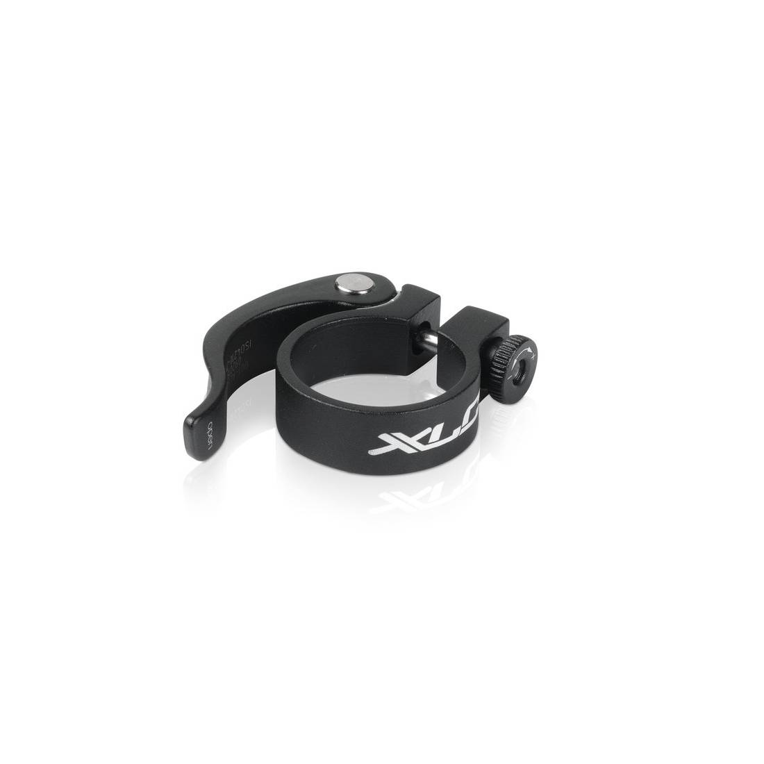 XLC Sattelstütz-Klemmring PC-L06 Ø 34,9mm schwarz mit Schnellspanner, schwarz