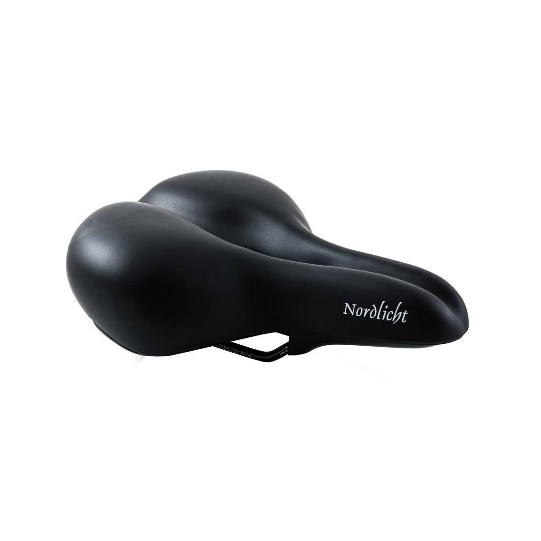 P&P Bequemsattel "Nordlicht Feder 820", Uni, 260 x 210 mm, 645 g, schwarz