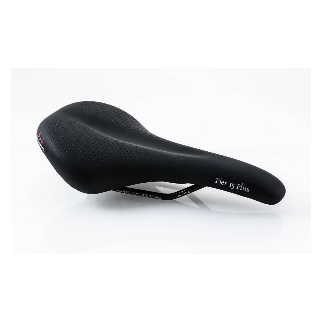 P&P Bequemsattel Pier 15 Plus 515P, Uni, 275x140 mm, 295 g, schwarz