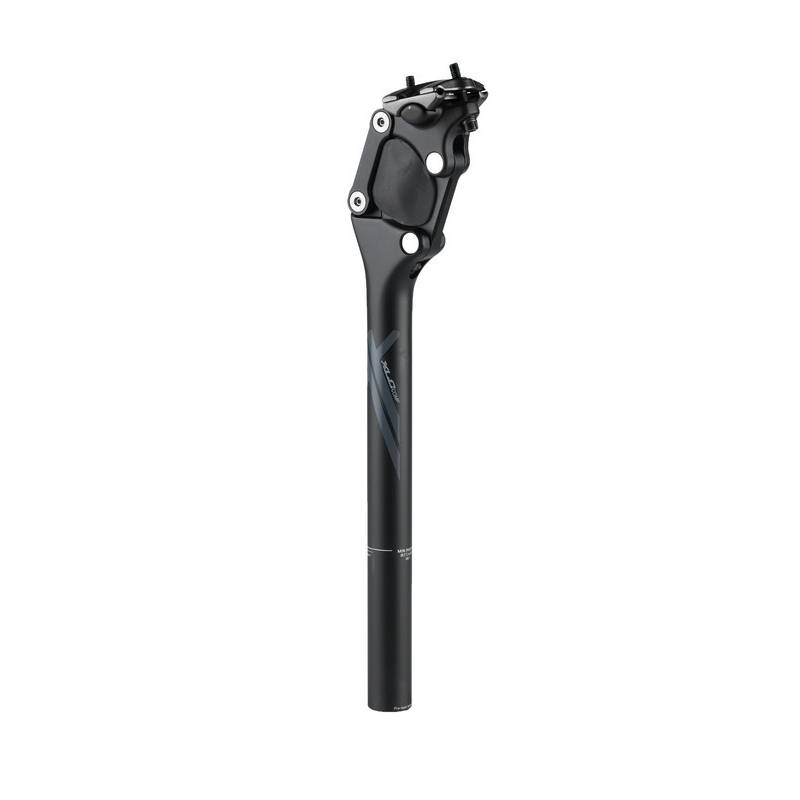 XLC SP-S07 Federsattelstütze Comp Ø 30,9 mm, 350 mm, 85-100 kg, schwarz