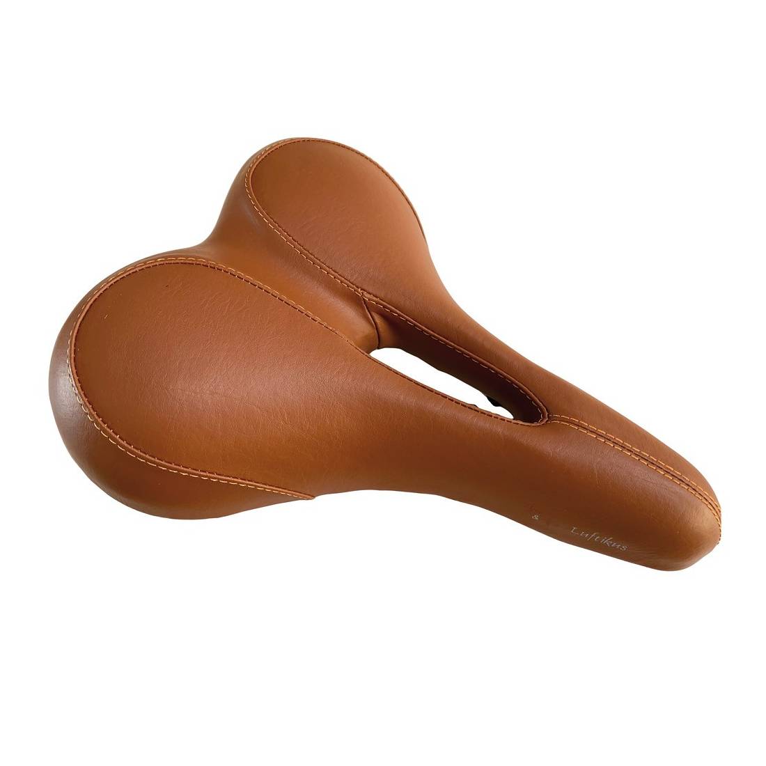 P&P Bequemsattel Luftikus 508, Uni, 280x217mm, 726g, braun