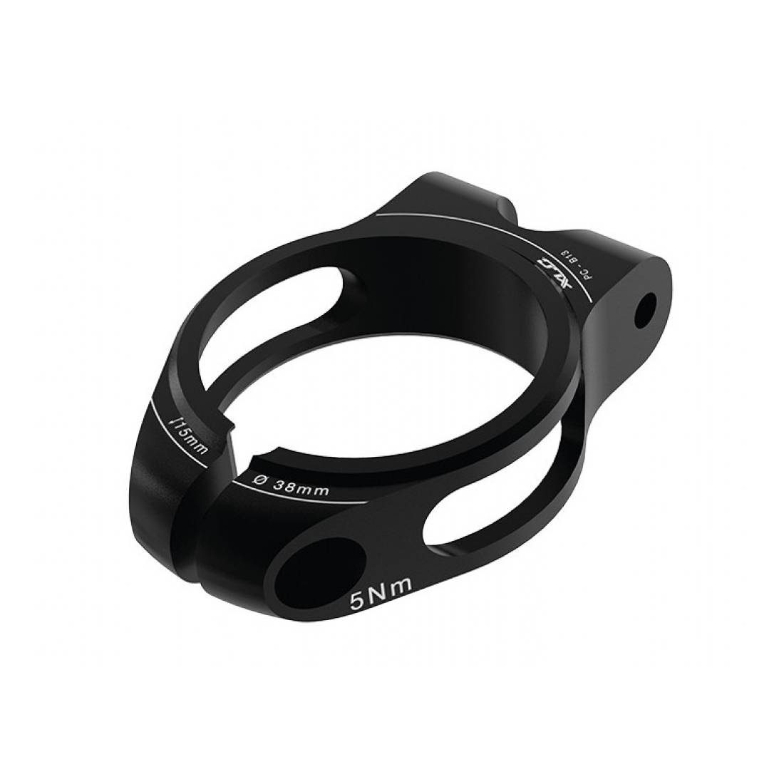 XLC Sattelstützklemmring PC-B13 Ø38mm, 15mm, inkl. Gepäckträgerösen