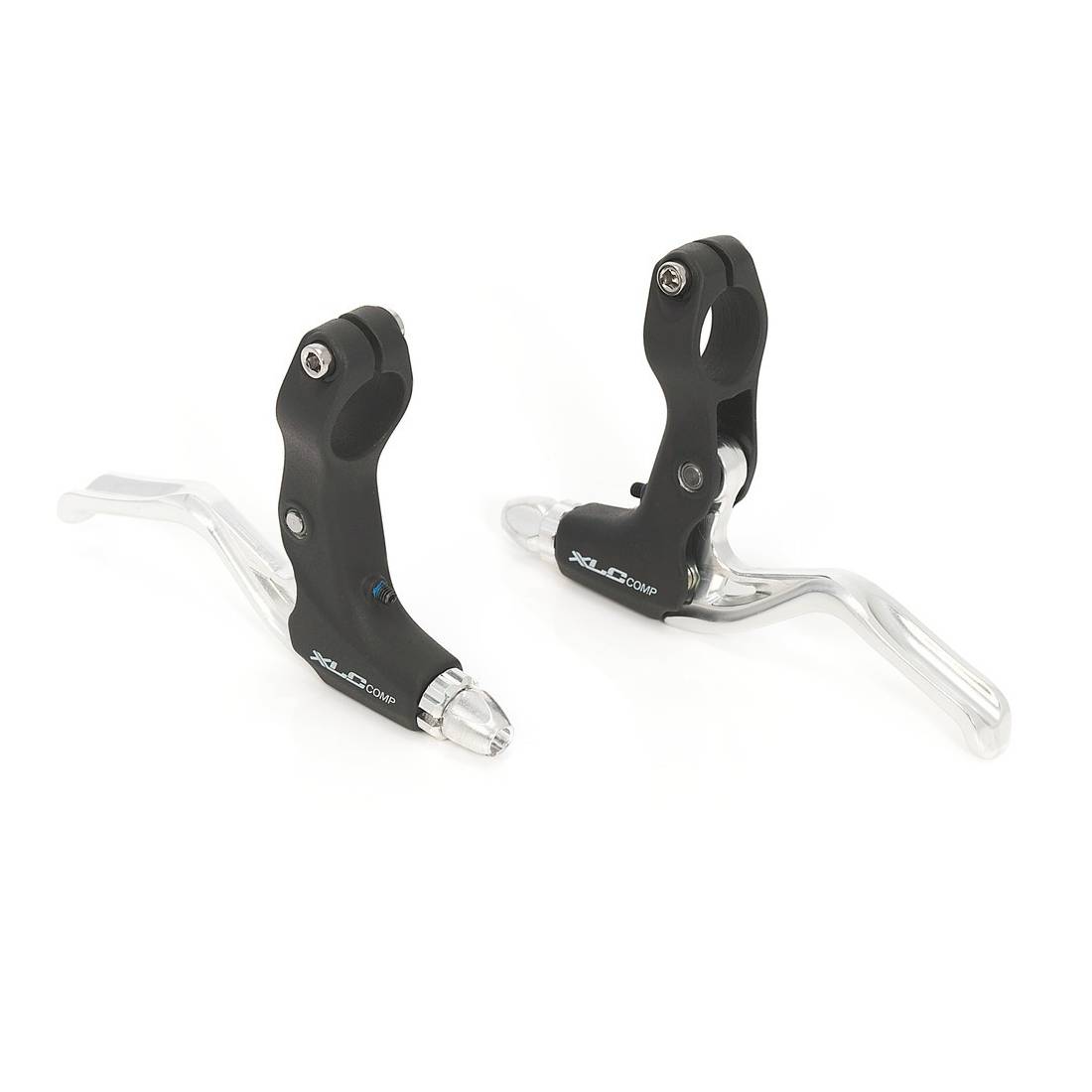 XLC Comp Bremshebelset BL-V12 Alu, für Rapidfire, schwarz/silber, 2-teilig (1 Set)