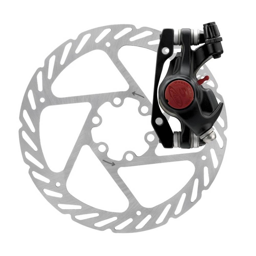 Avid 00.5016.166.060 Scheibenbremse BB5 MTB mechanisch,Scheibe 160mm VR/HR, seidenschwarz