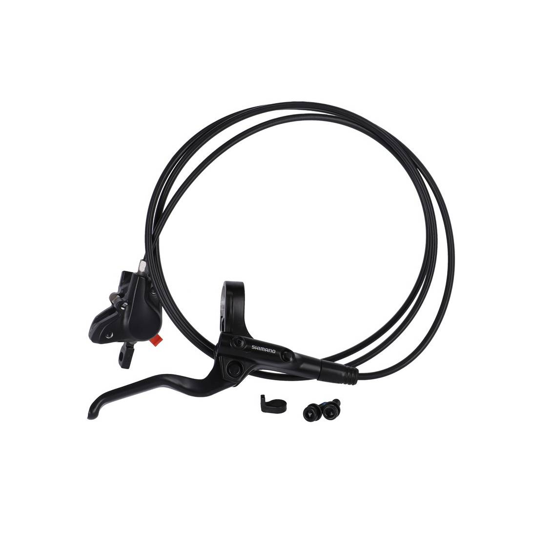 SHIMANO hydraulische Scheibenbremse "BR-MT200" hinten, rechts, Hebel "BL-MT201", 1700 mm, schwarz (1 Stück)