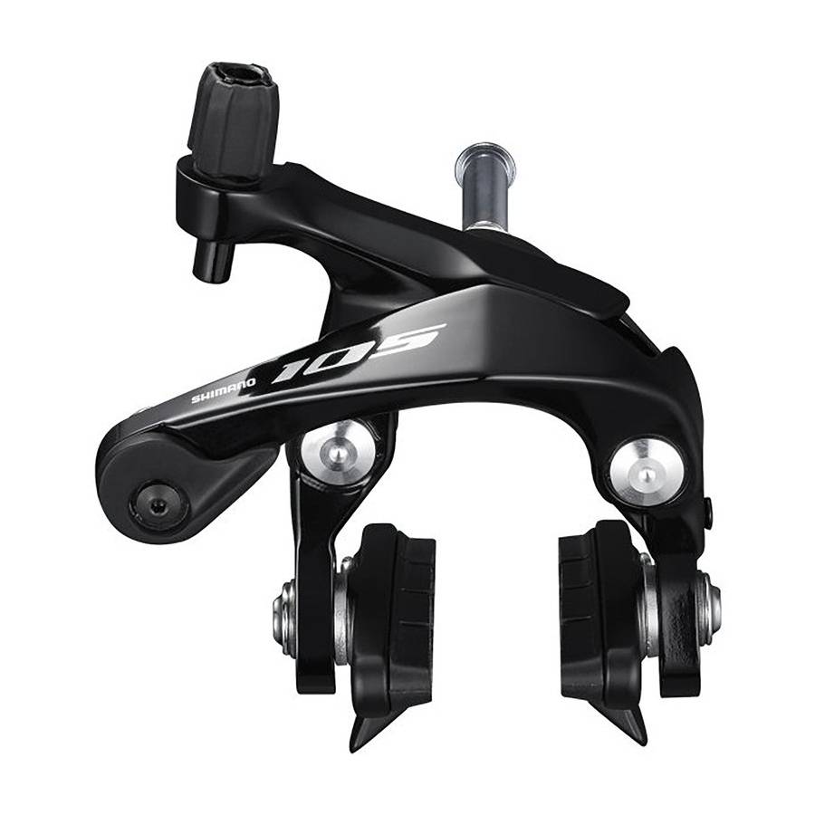 SHIMANO Rennbremse 105 BRR7000 H-Rad, ohne Hebel, 51mm, schwarz, schwarz