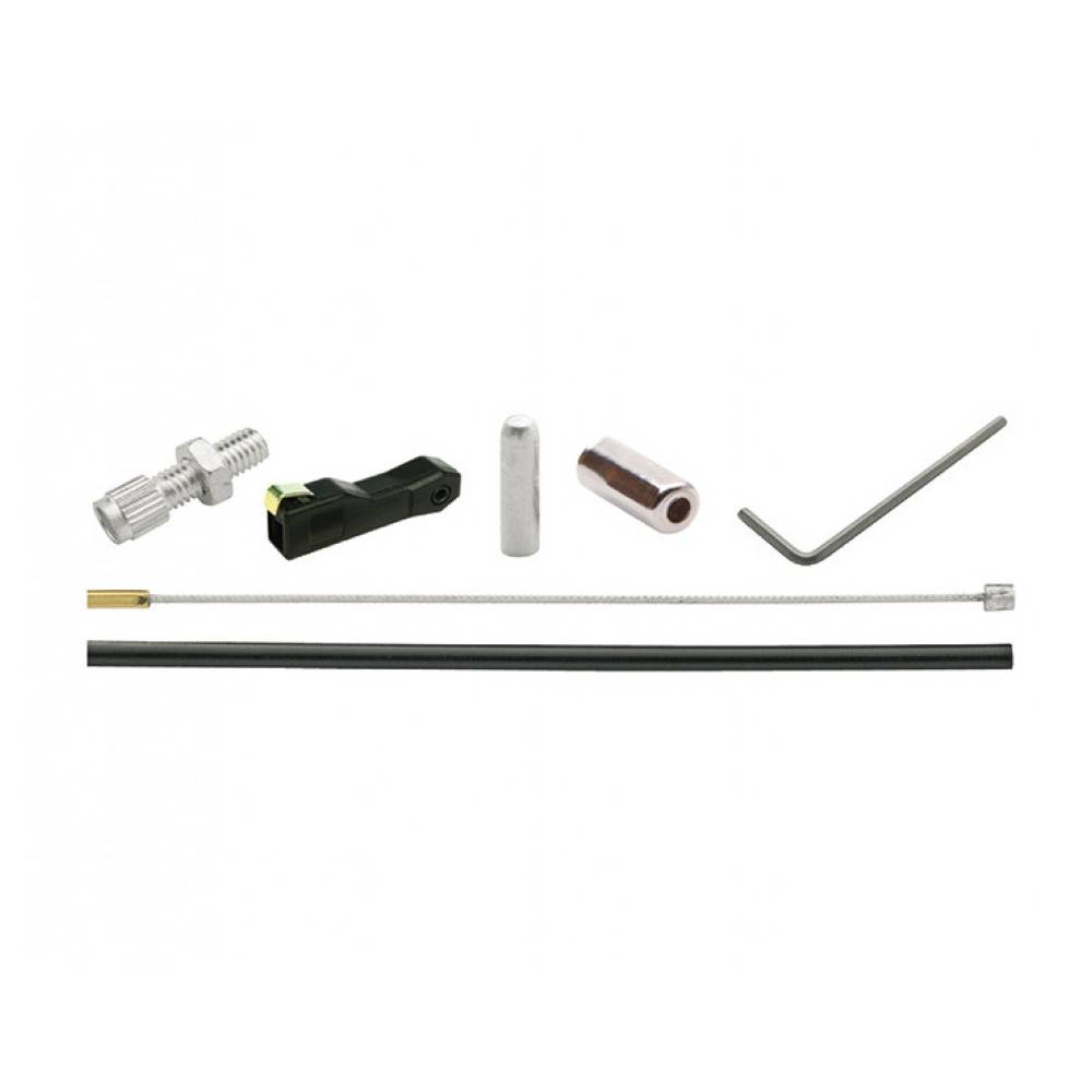 XLC Schaltzugkit 1700/2250mm 2 Nippel, silber/schwarz (1 Set)