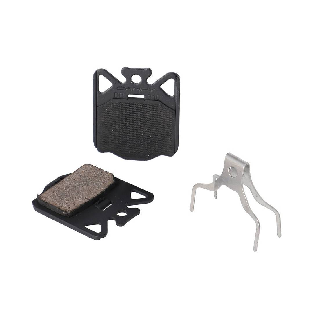 Campagnolo DB-31 Bremsbeläge, Wellen-Kit und Feder, schwarz (1 Set)