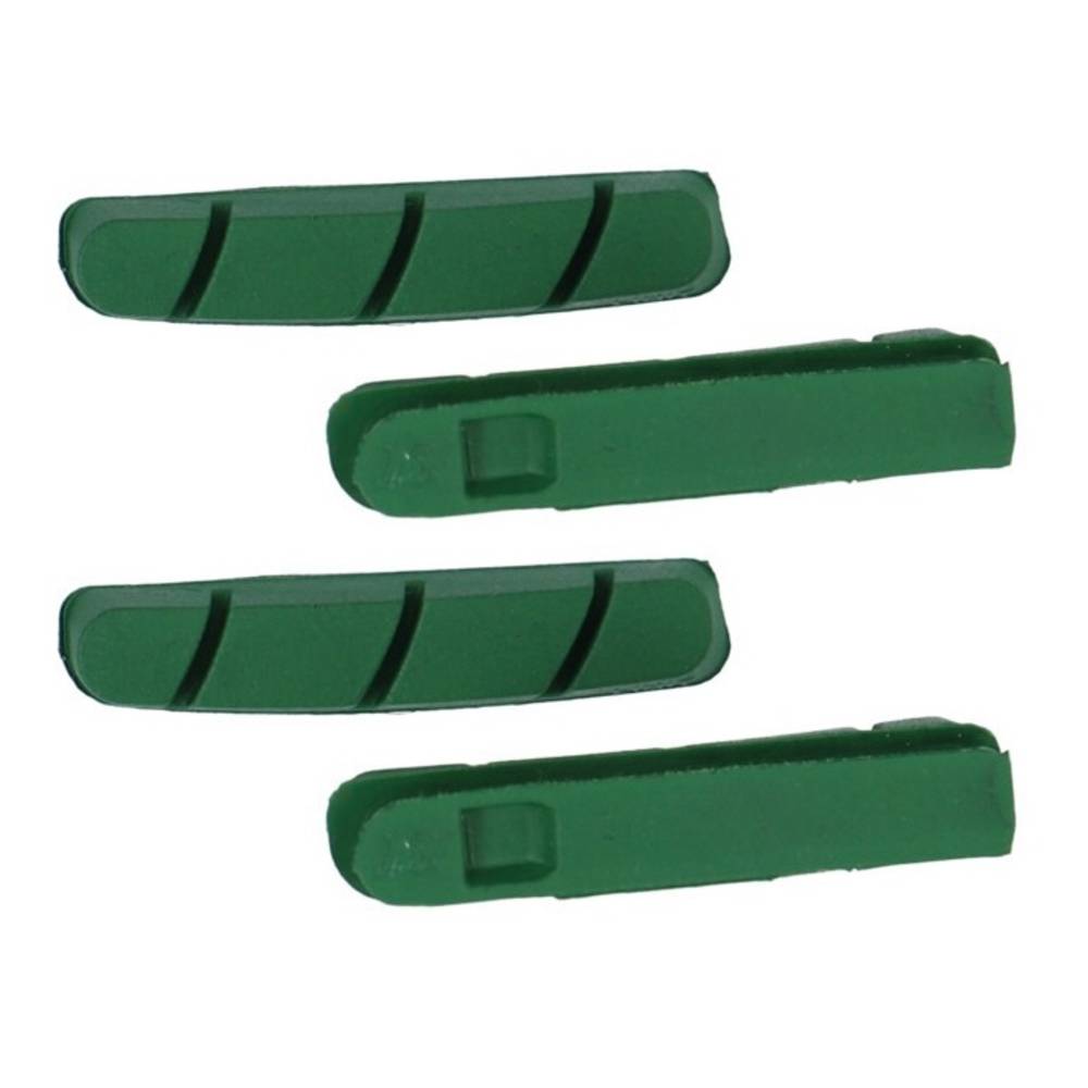XLC Ersatzbremsgummi BS-X01, 55mm MAO Keramik Campa green, grün (4er Pack)