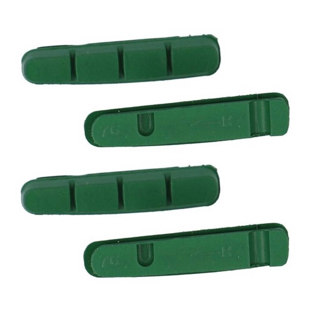 XLC Ersatzbremsgummi 55 mm, MAO Keramik Shimano, grün (4er Pack)