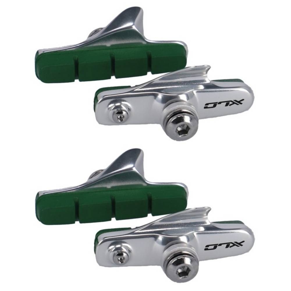 XLC Cartridge Road Bremsschuhe, 50mm, MAO / Keramik Shimano, silber (2 Paar)