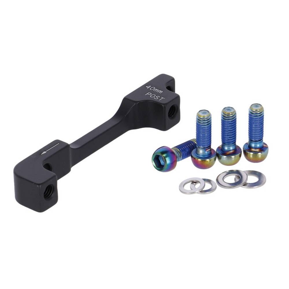 SRAM Scheibenbremsadapter Post Bracket 40P für VR 200mm/ HR 180mm, schwarz