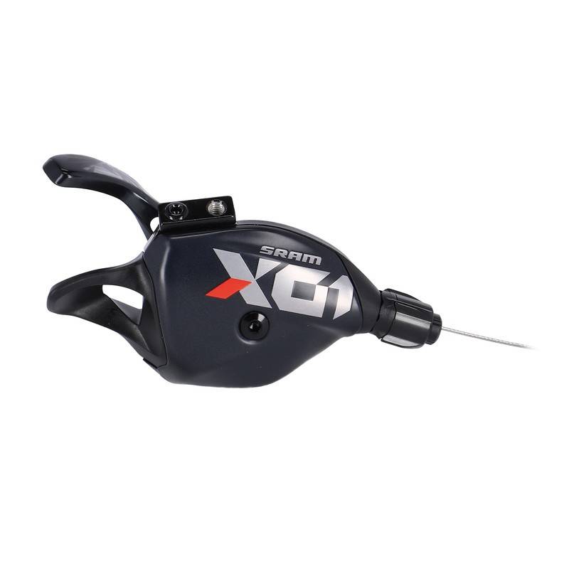 SRAM Schalth.X01 Eagle X-Actuat.Trigger hinten,12f,rot,m.DKlemme,00.7018.433.000, schwarz