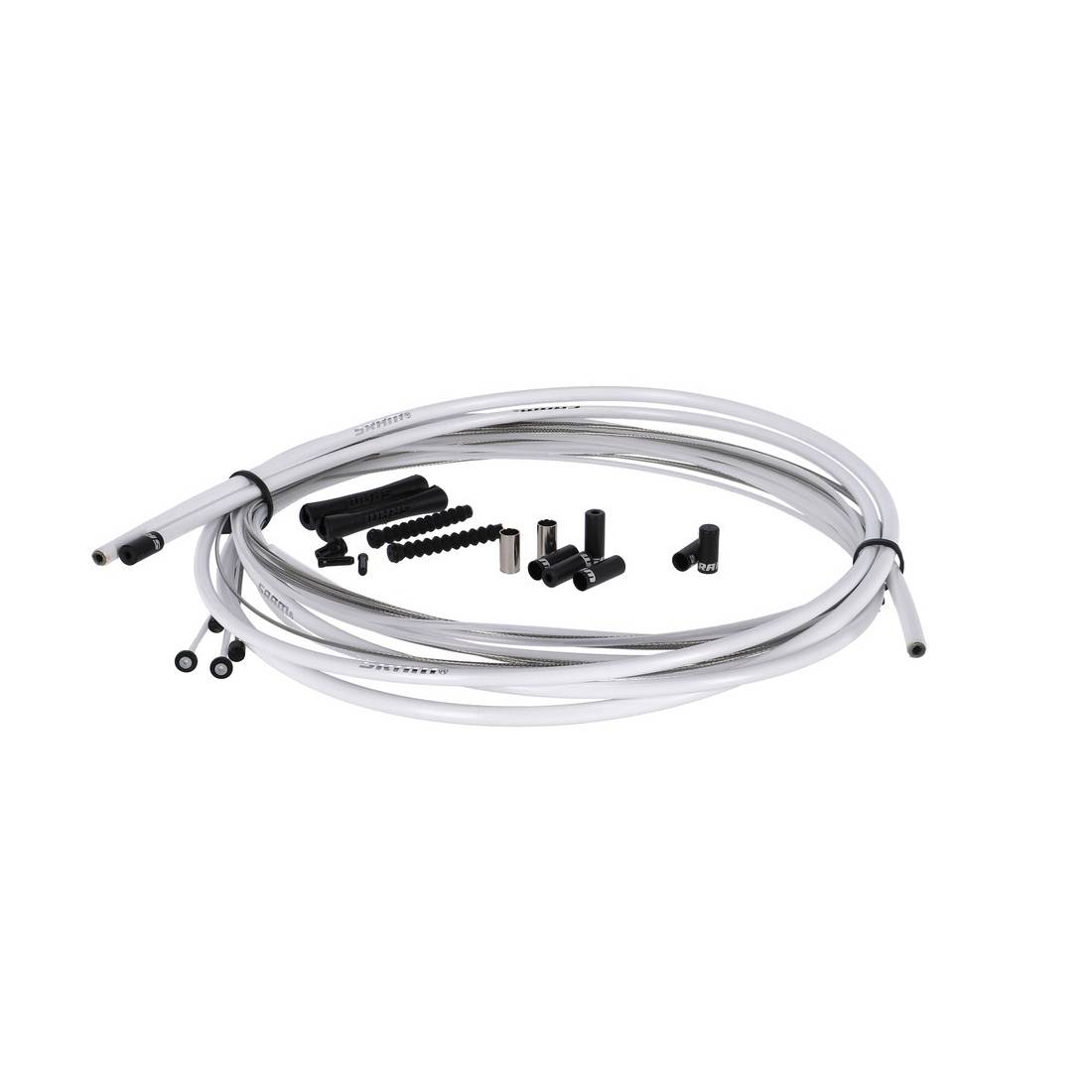 SRAM Schaltzug Kit "SlickWire Pro", 4 mm, Road/MTB, weiß (1 Set)