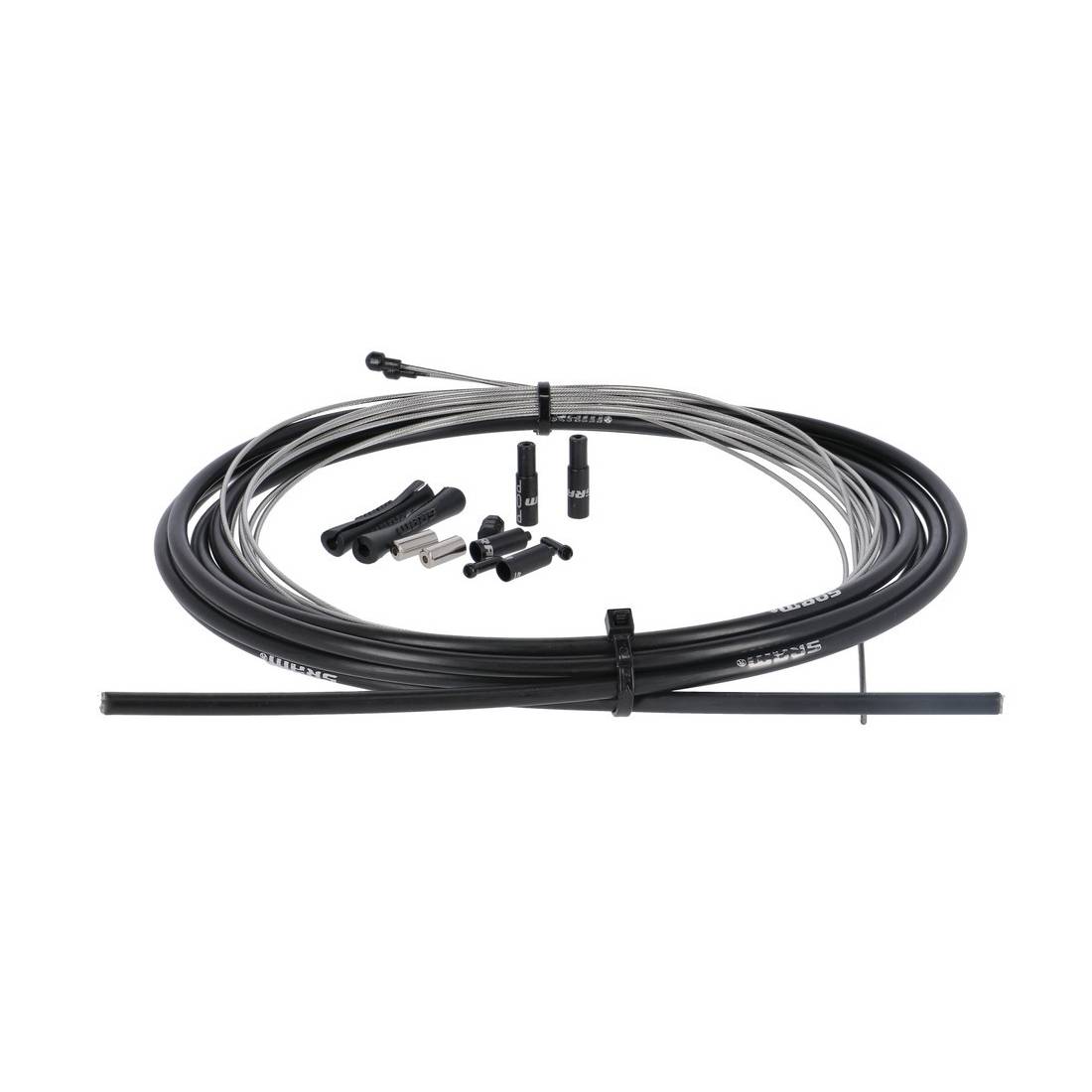 SRAM Bremszug Kit Slick Wire Pro Road 5mm, extra lang, schwarz (1 Set)