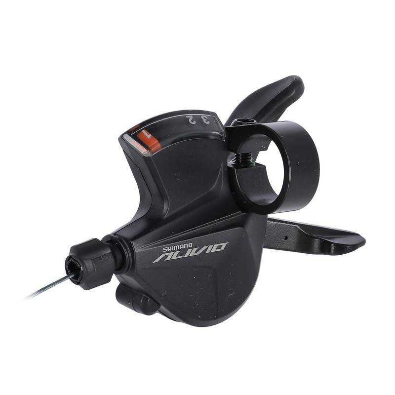 SHIMANO Schalthebel ALIVIO SL-M3100L 3-fach, links, 1800mm, Rapidfire, schwarz