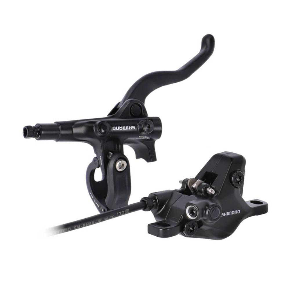 SHIMANO Scheibenbremse DEORE BR-MT410 HR, schwarz, rechts, 1700mm, BL-M4100, schwarz