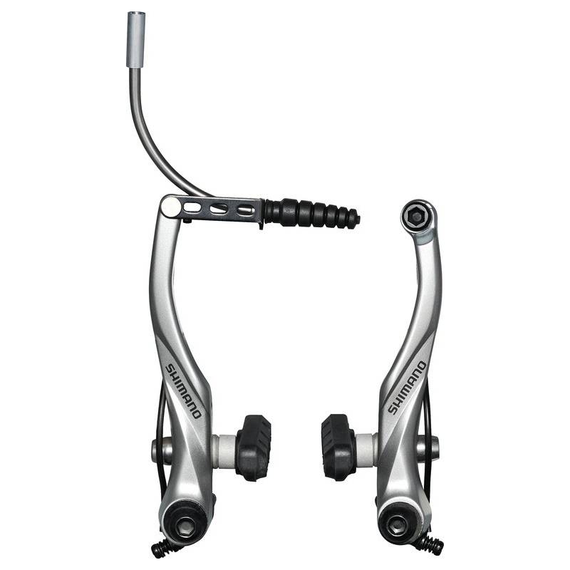 SHIMANO V-Brake BR-T4000 V-Rad, mit Kabelführung, silber