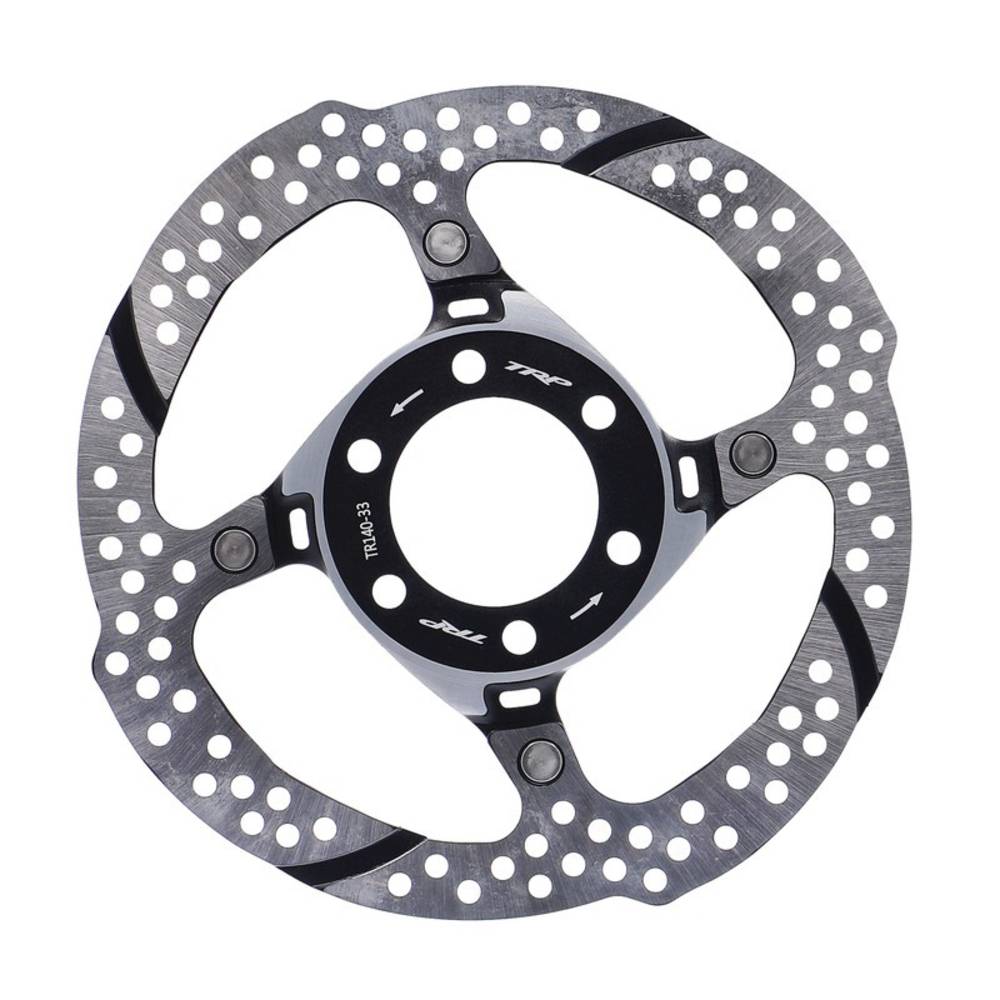 TRP Bremsscheibe Ø 140 mm, 2 teilig, schwarz/silber