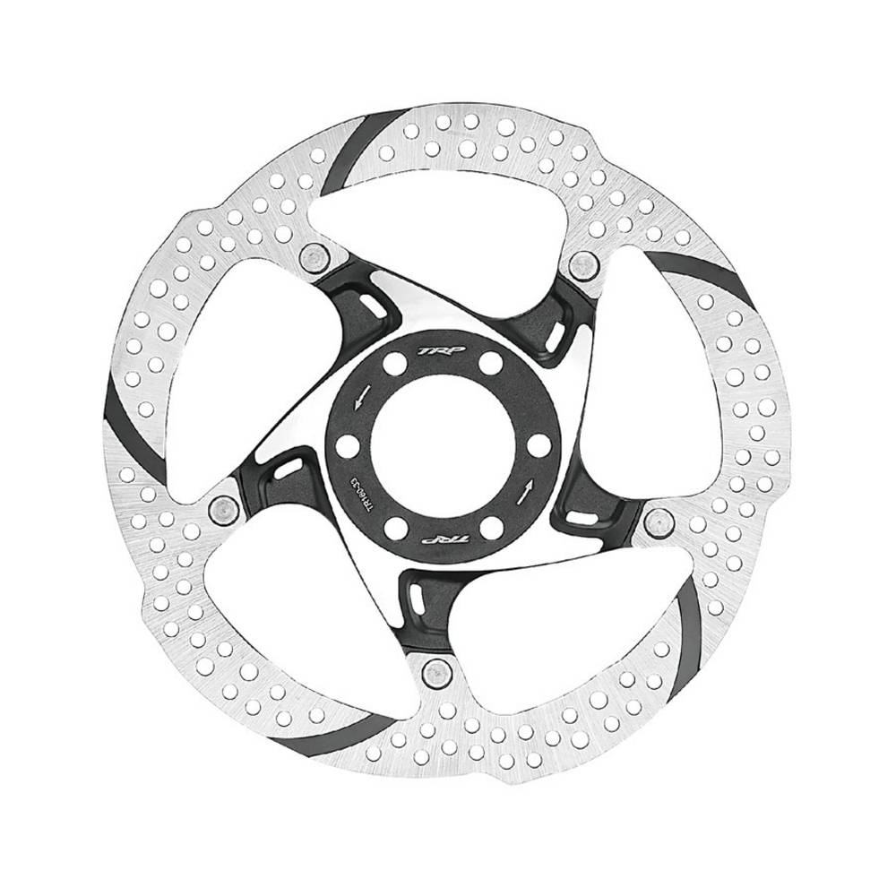 TRP Bremsscheibe Ø 160 mm, 2 teilig, silber/schwarz