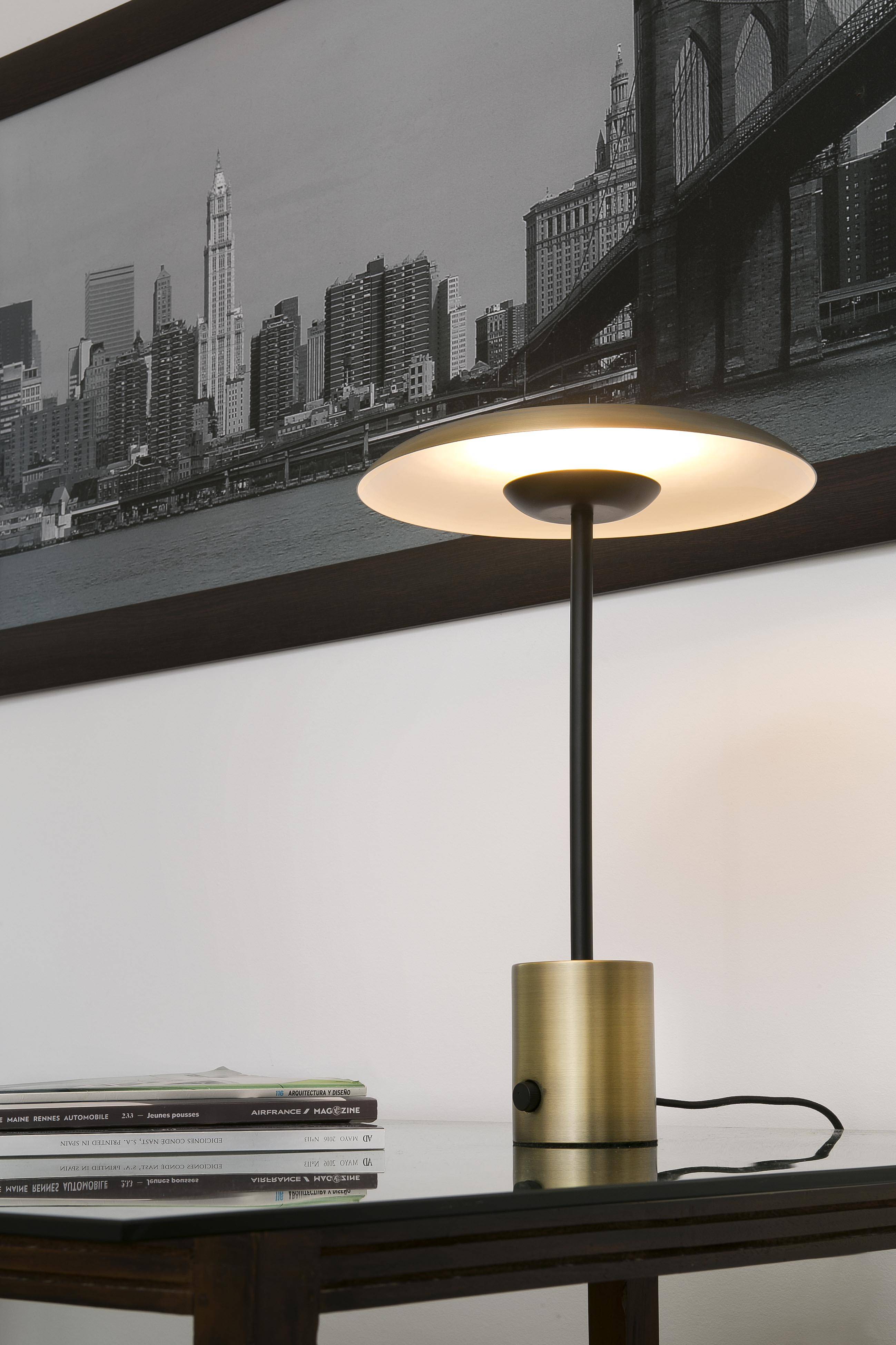 dimmbare LED Tischlampe Hoshi Gold