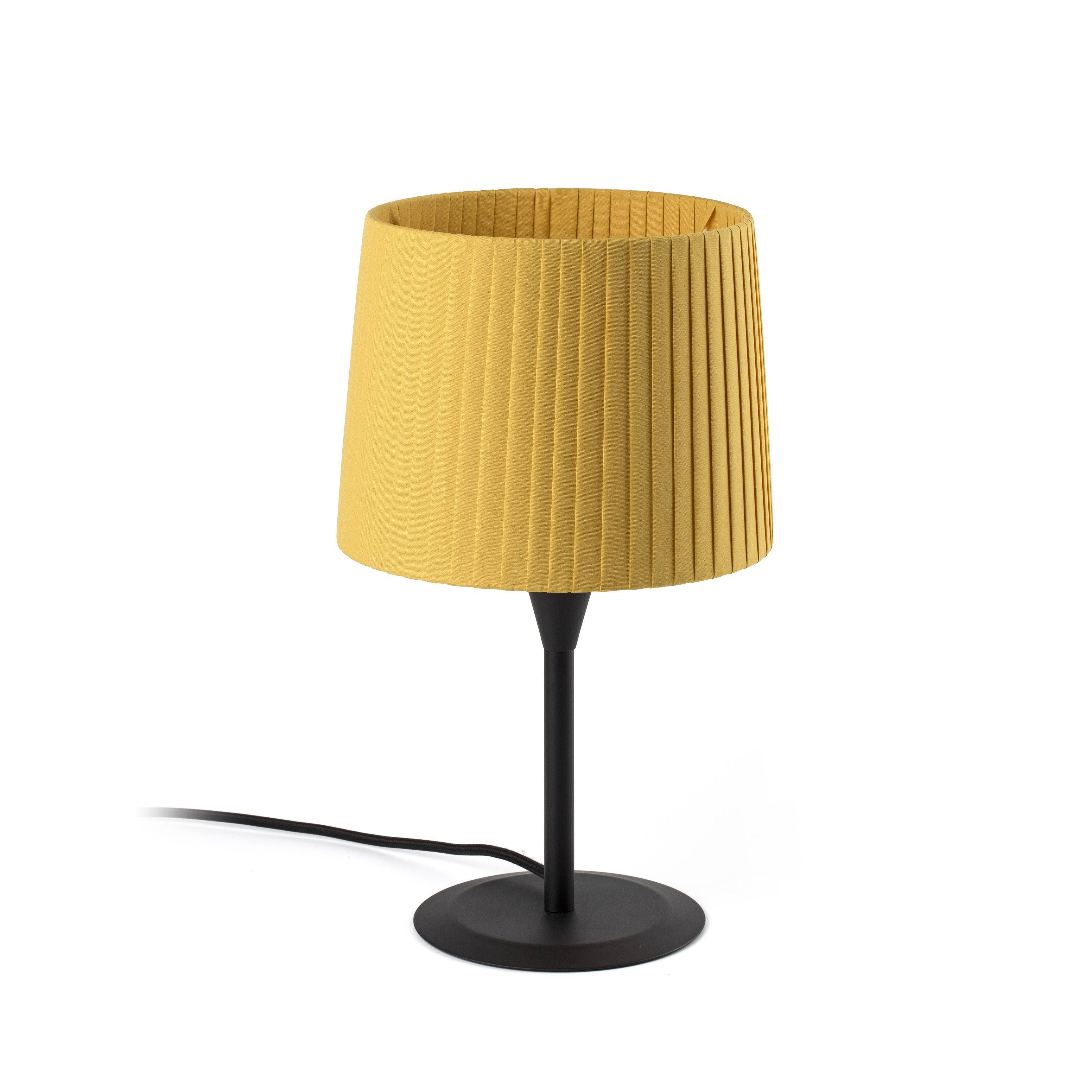 Tischlampe Samba Schwarz / gelb