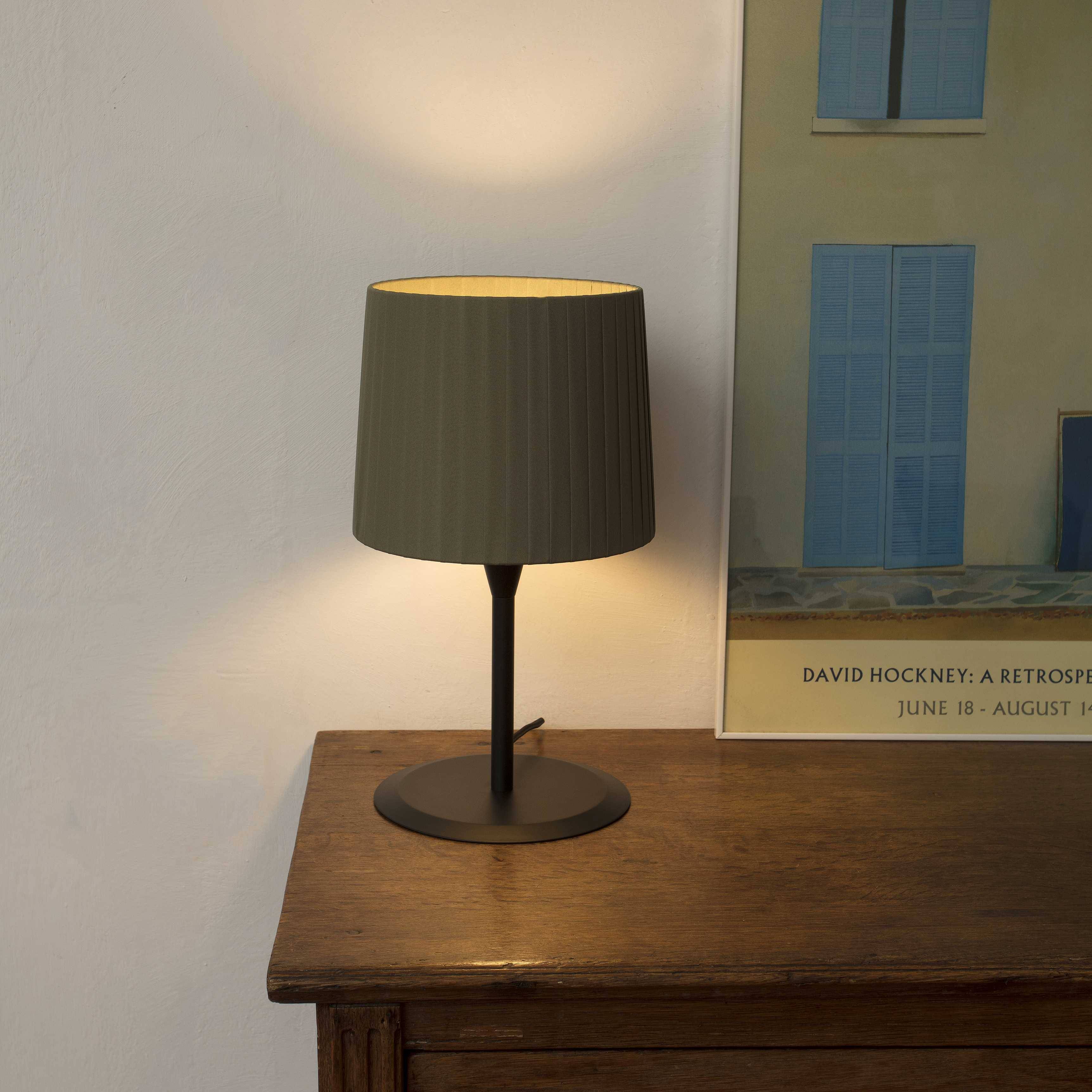 Tischlampe Samba Schwarz / grün