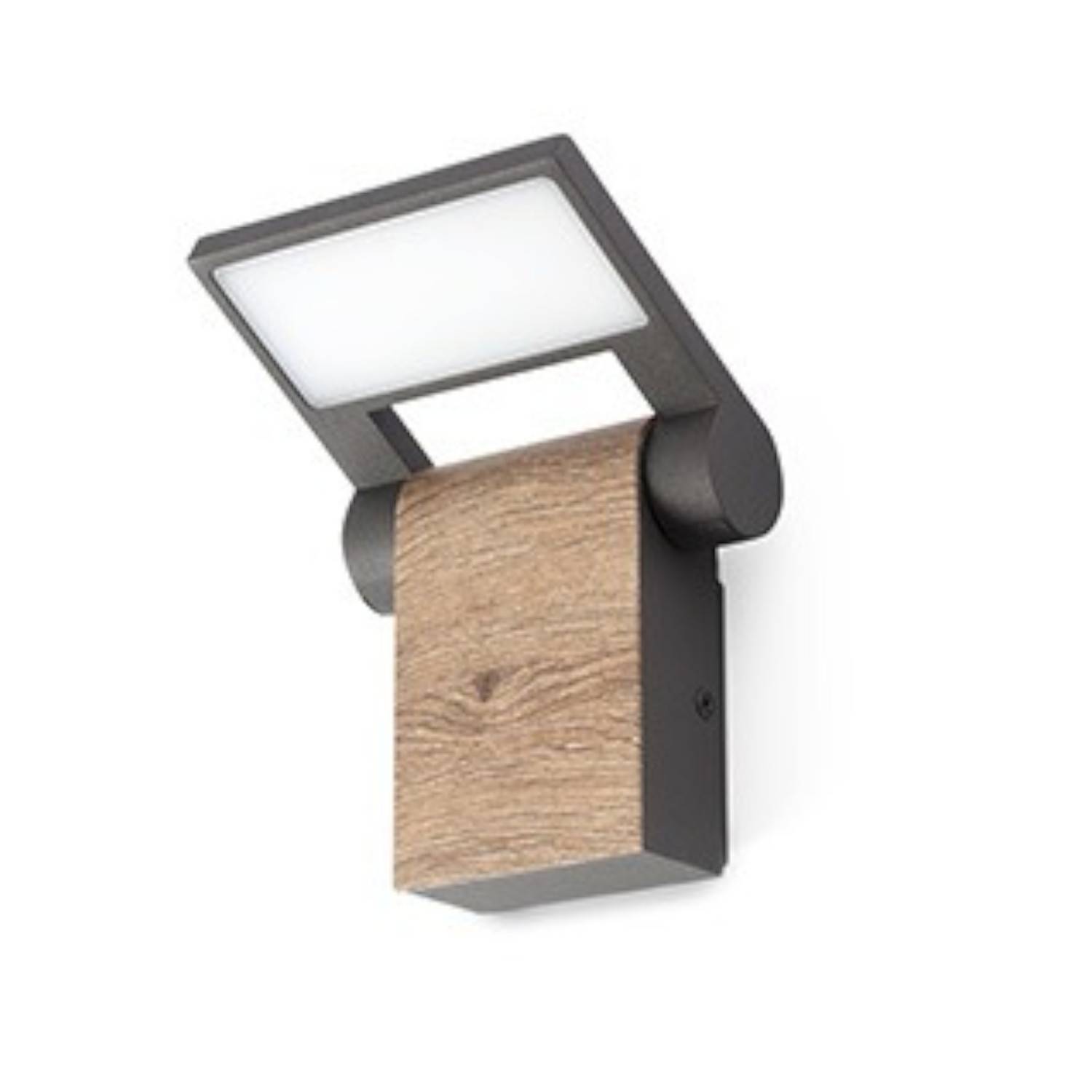 LED Außen Wandleuchte Wood