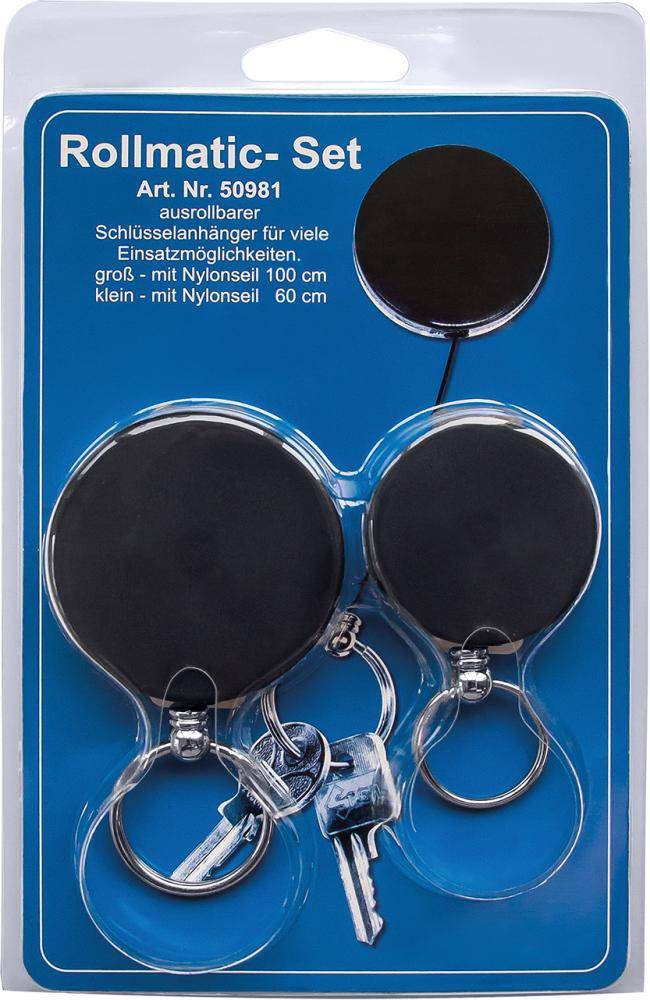 Rollmatic-2er-Set 30496+30497 m.Stahlseil