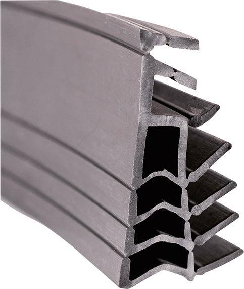 Renov.-Dichtung sw 6,5m x Nutbr. 2,8 - 5,0 xFalzh. 6,5 - 19,0mm TPE