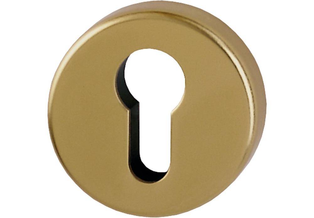 HOPPE Schlüsselrosetten-Paar 42KVS Aluminium F4 Schildstärke 9 mm PZ