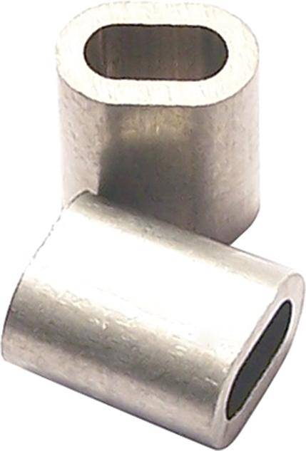 Alu-Pressklemmen Z2 f.Drahtseil-Ø 2,0mm