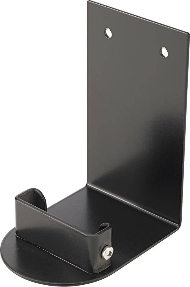 Wandhalterung, Metall, schwarz, Verschraubung