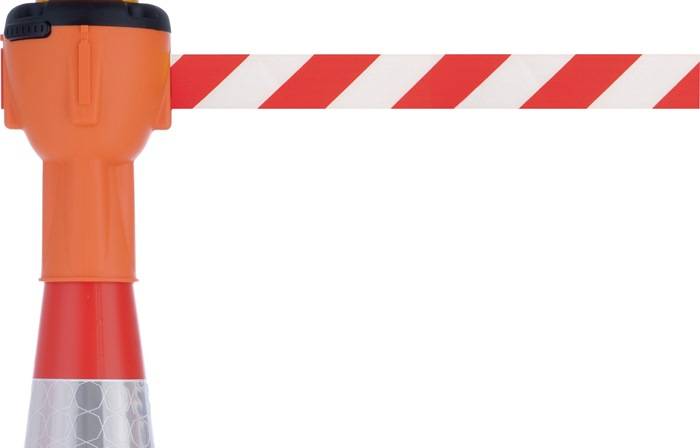 Leitkegelaufsatz ALCT Gurtband 9m orange
