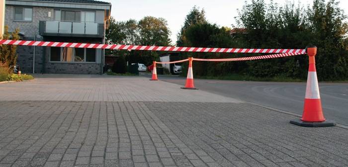 Leitkegelaufsatz ALCT Gurtband 9m orange