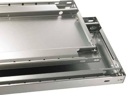 Zusatzböden 600 mm verz. Paket a 2 Stk. Schulte
