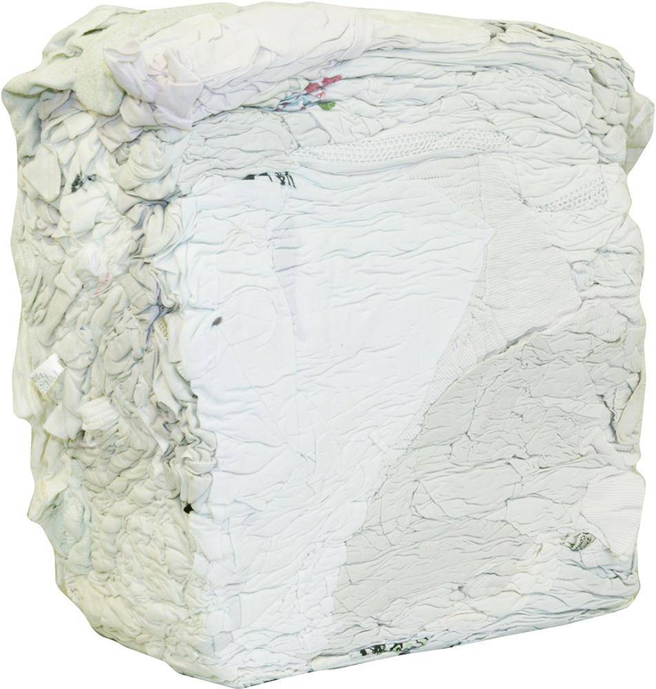 Trikotputzlappen überwiegend weiß 10kg