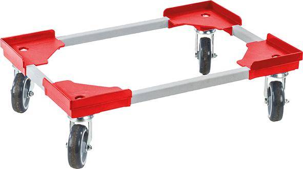 Transportroller 410 x 610mm rot