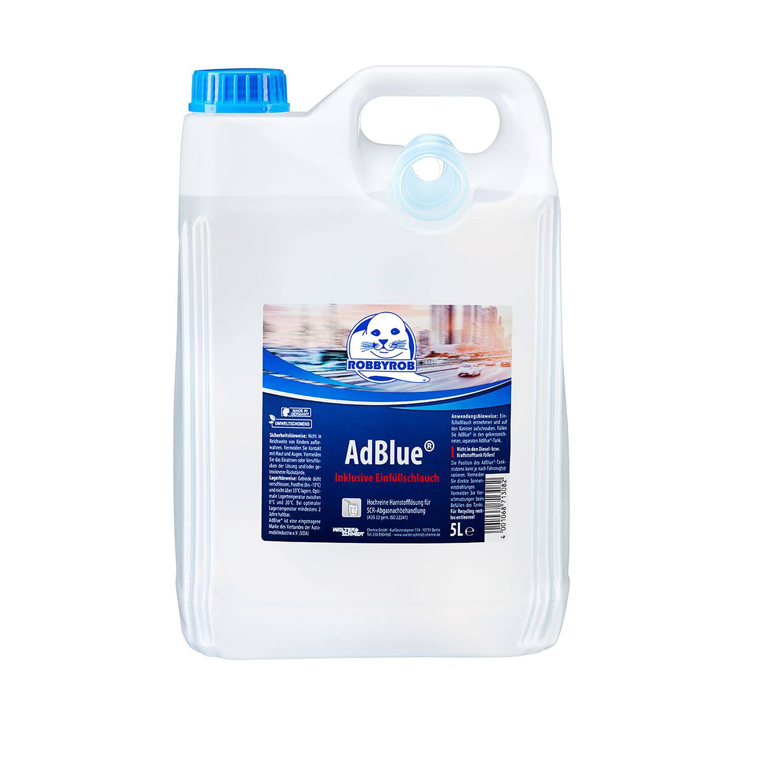 RobbyRob AdBlue® 5 l Kanister mit Einfüllschlauch