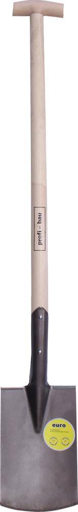 Bauspaten E-T-Stiel Sandgestrahlt