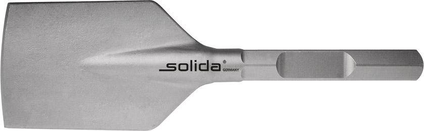 Spaten 400 x 125 mm sechskant 28 mm