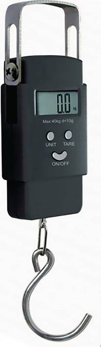 Digitale Gepäckwaage mit Tasten, die mit 