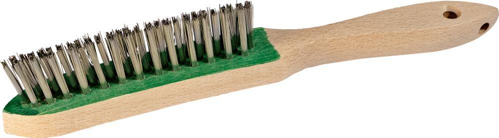 Kehlnahtbürste V4A glatt 3-reihig 0,3mm ZEINTRA