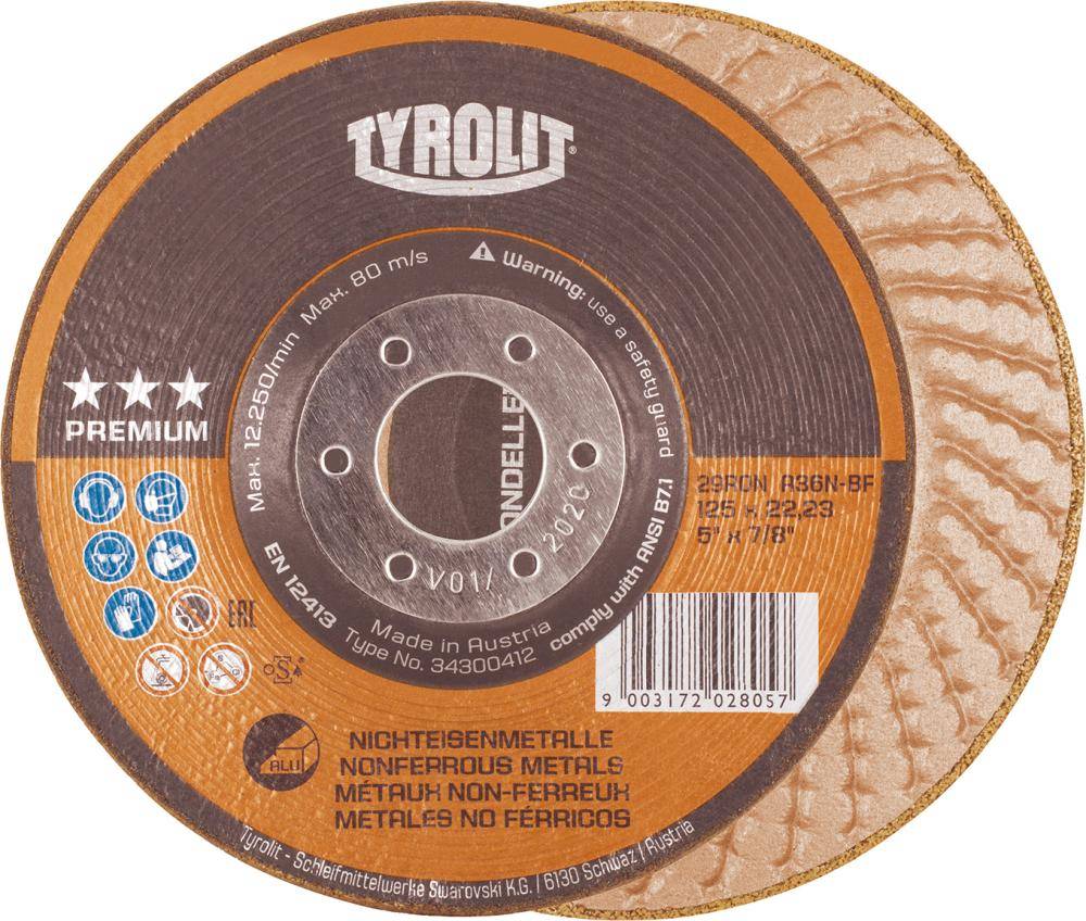 Rondeller 2in1 125mm A36N Tyrolit