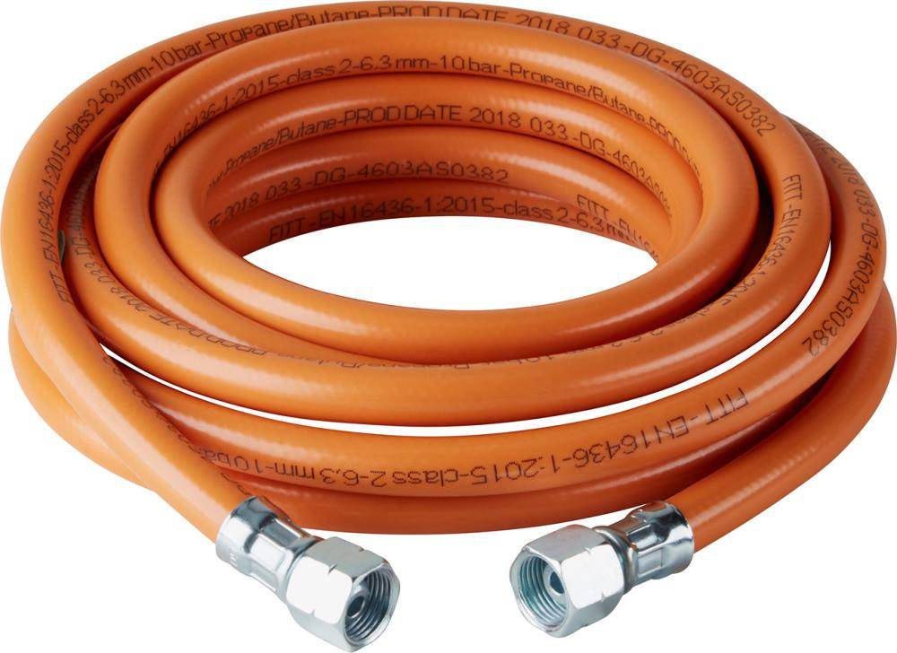 MD-Schlauch 6,3x3,5mm G3/8 LH-ÜM x G3/8 LH-ÜM