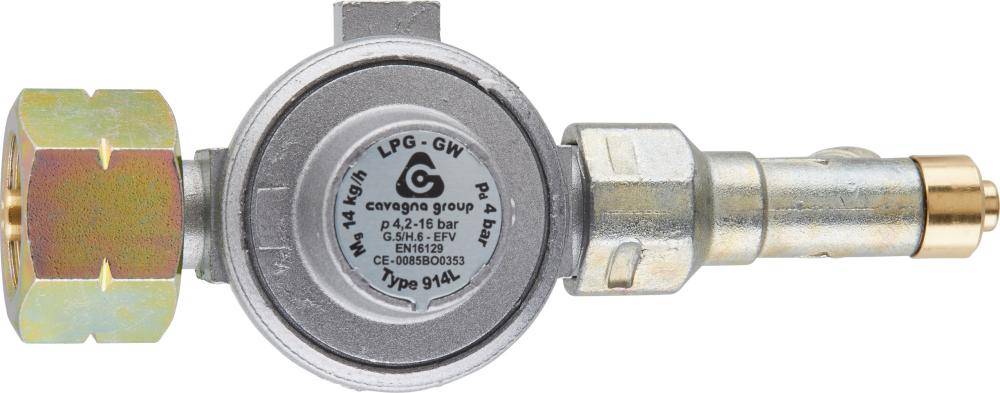 Regler 14,0kg/h 4bar Kombi x G 3/8 mit SBS