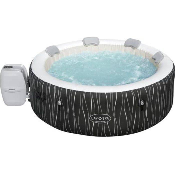 BESTWAY Lay-Z-Spa Hollywood aufblasbarer Whirlpool - 4 bis 6 Personen - 140 Airjet™