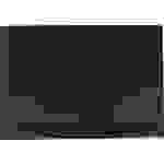 EXXO by HFP Action Wallet - Premium Dokumententasche Sammelmappe A4 quer mit Klettverschluss in opak, Farbe: schwarz - 5 Stück