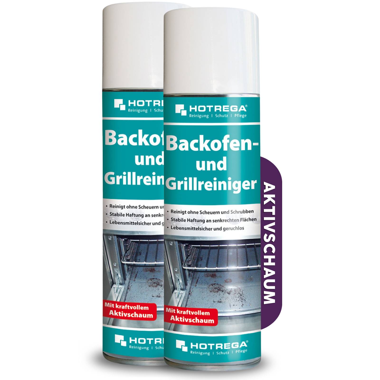 HOTREGA Backofen- und Grillreiniger Sets - Menge:2