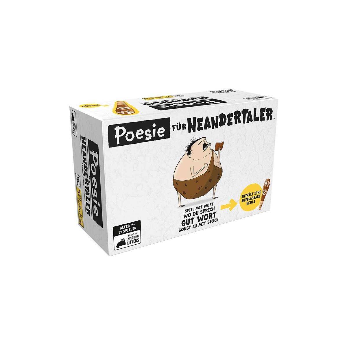 EXKD0008 - Poesie für Neandertaler, für 2+ Spieler, ab 7 Jahren (DE-Ausgabe)